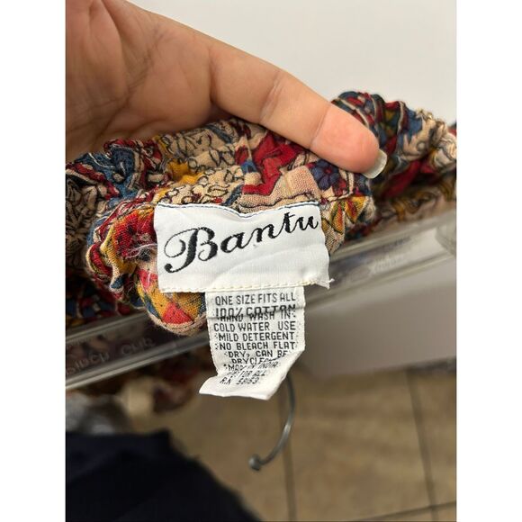 Vintage Indian long maxi skirt women’s one size fits all - Picture 3 of 3